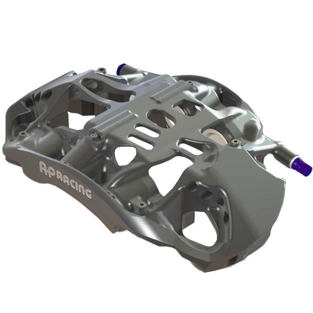Foto real · pinza AP Racing Radi-CAL de Kit de Frenos Big Brake AP Racing Radi-CAL 6 Pistones 380mm